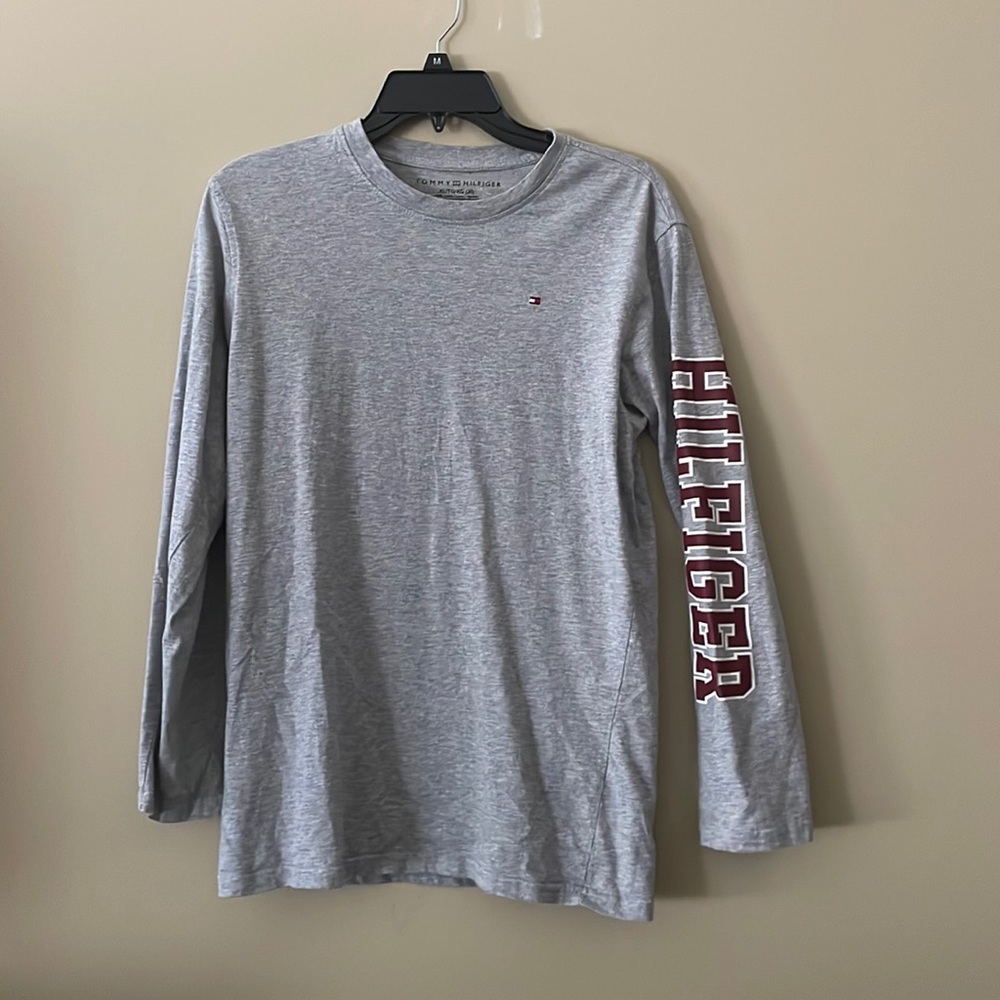 Tommy Hilfiger Gray Long Sleeve.